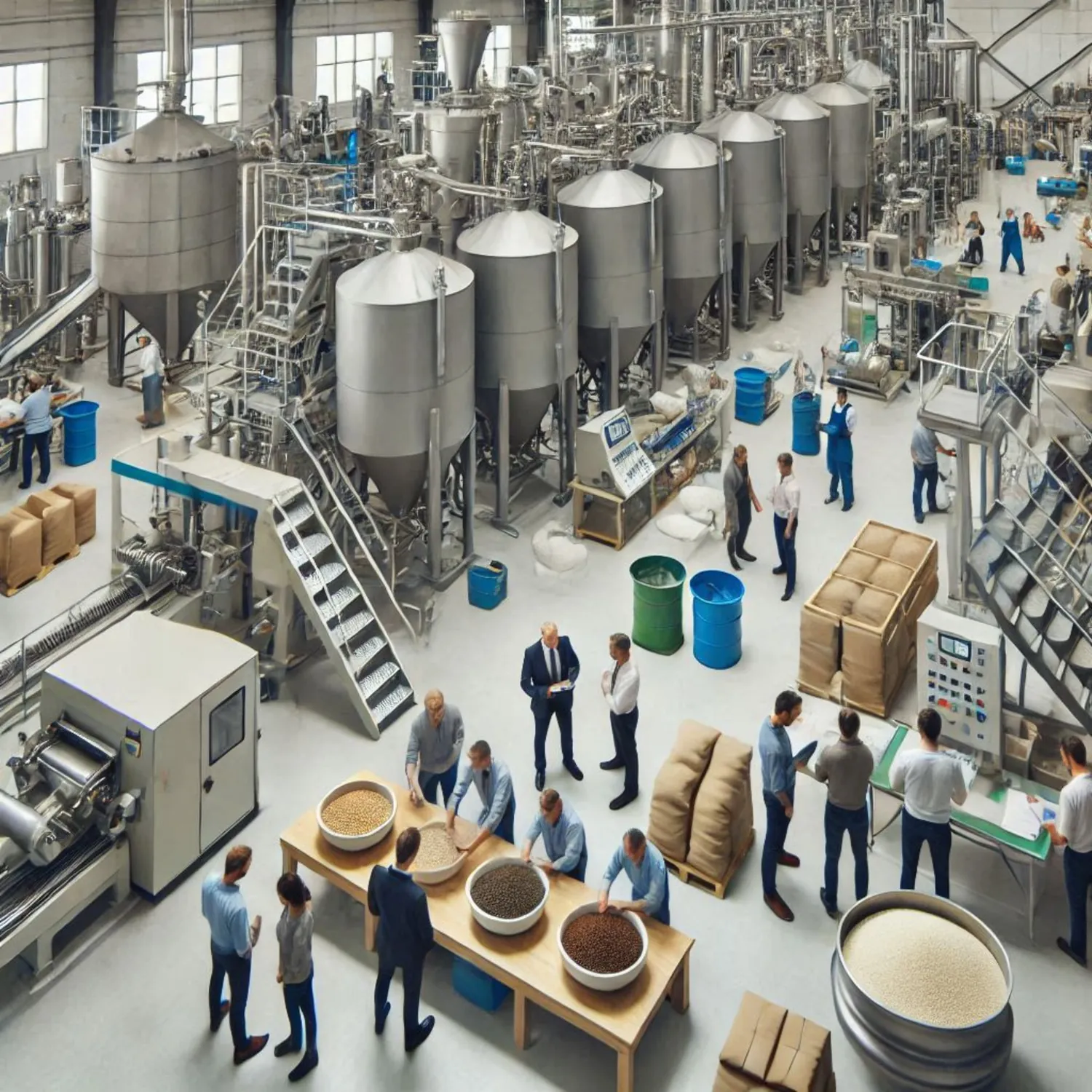 Manufacturing and storage capacity