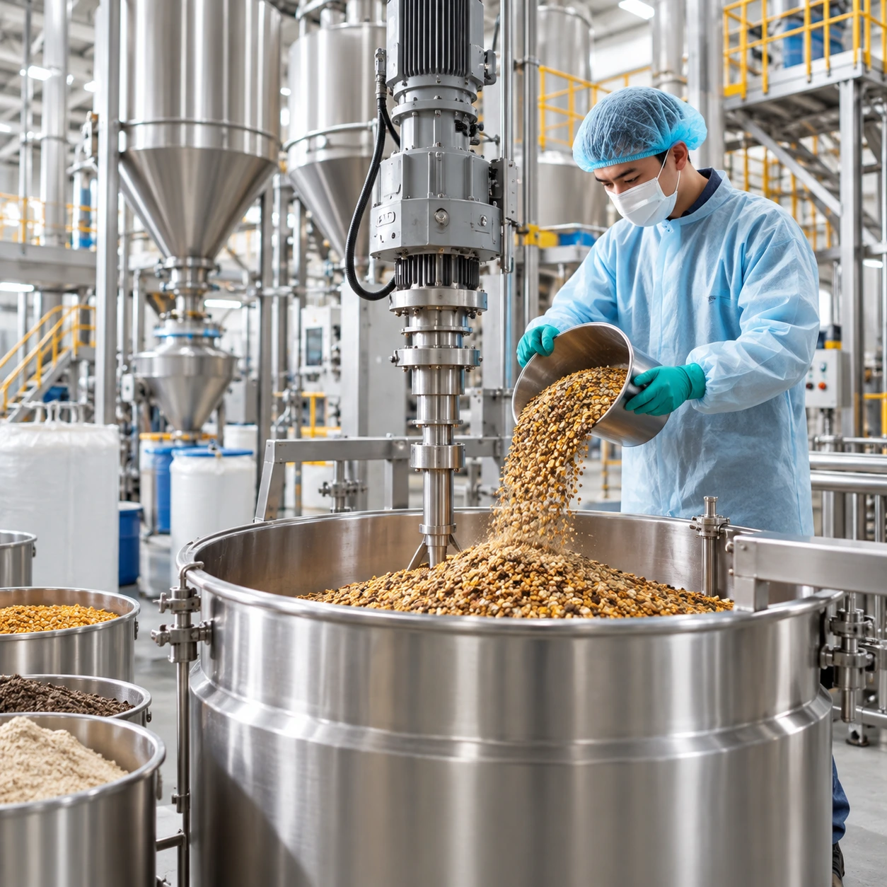 Precision ingredient batching