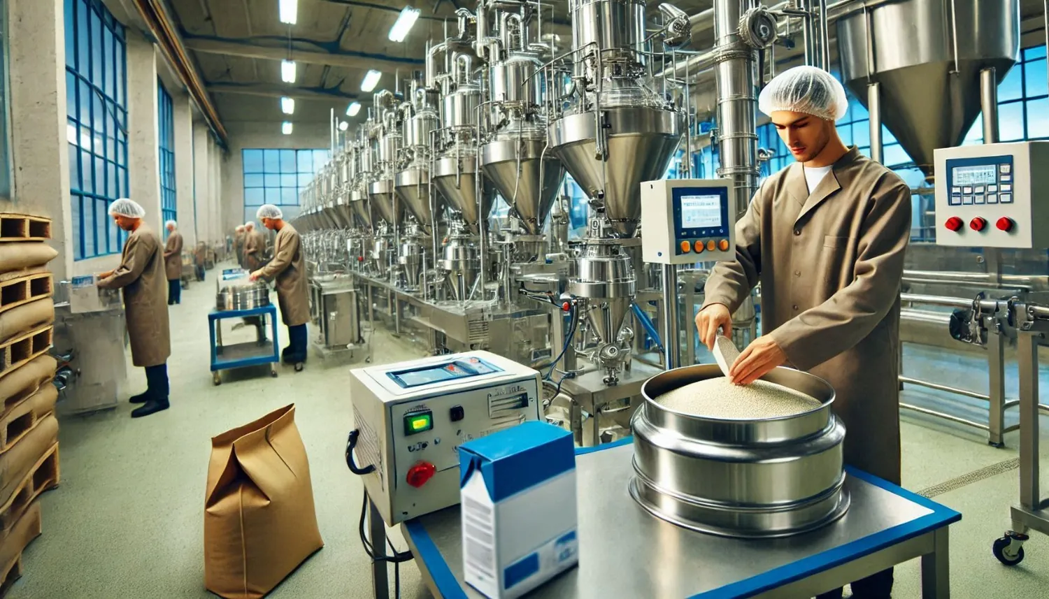 Controlled mixing equipment