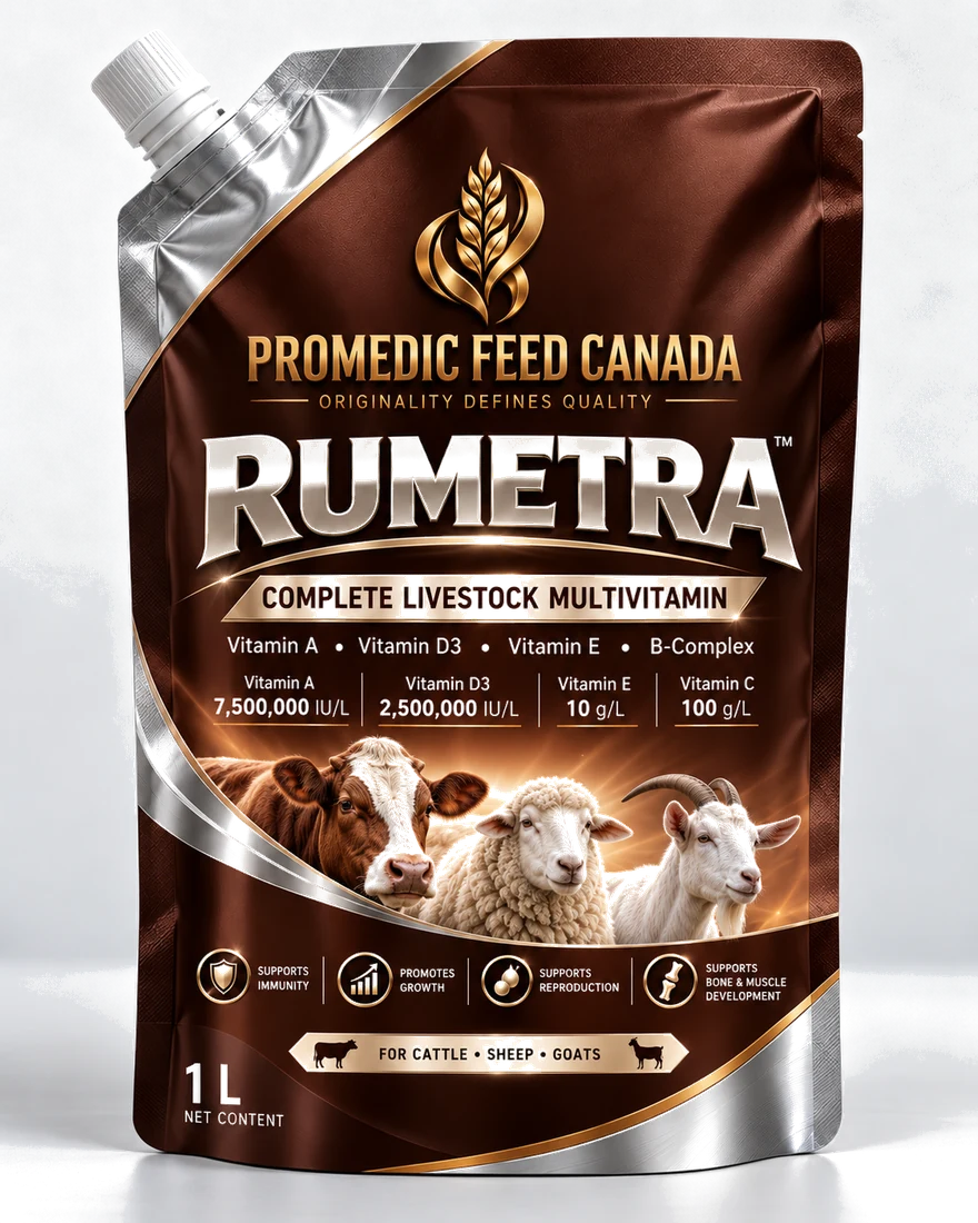 Rumetra complete livestock multivitamin 1 litre pouch